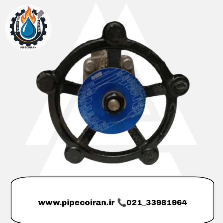 شیر فلکه سوزنی کلاس 800 استیل