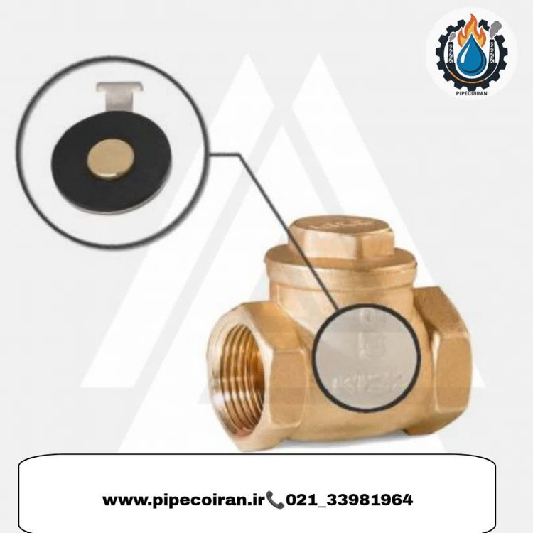 شیر یکطرفه دریچه ای برنجی کیز ایران