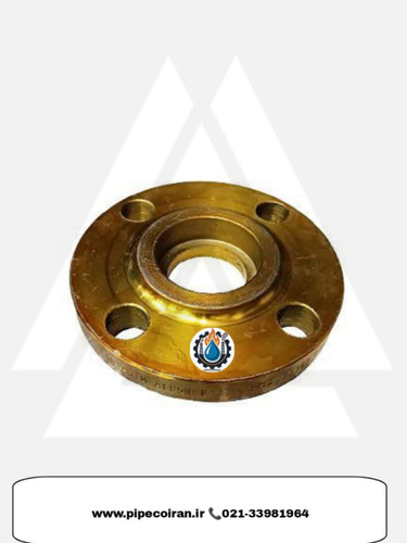 فلنج ساکت ولد A105 رده 80 برند MELESI با سطح برجسته برای خطوط لوله فشار کم و متوسط